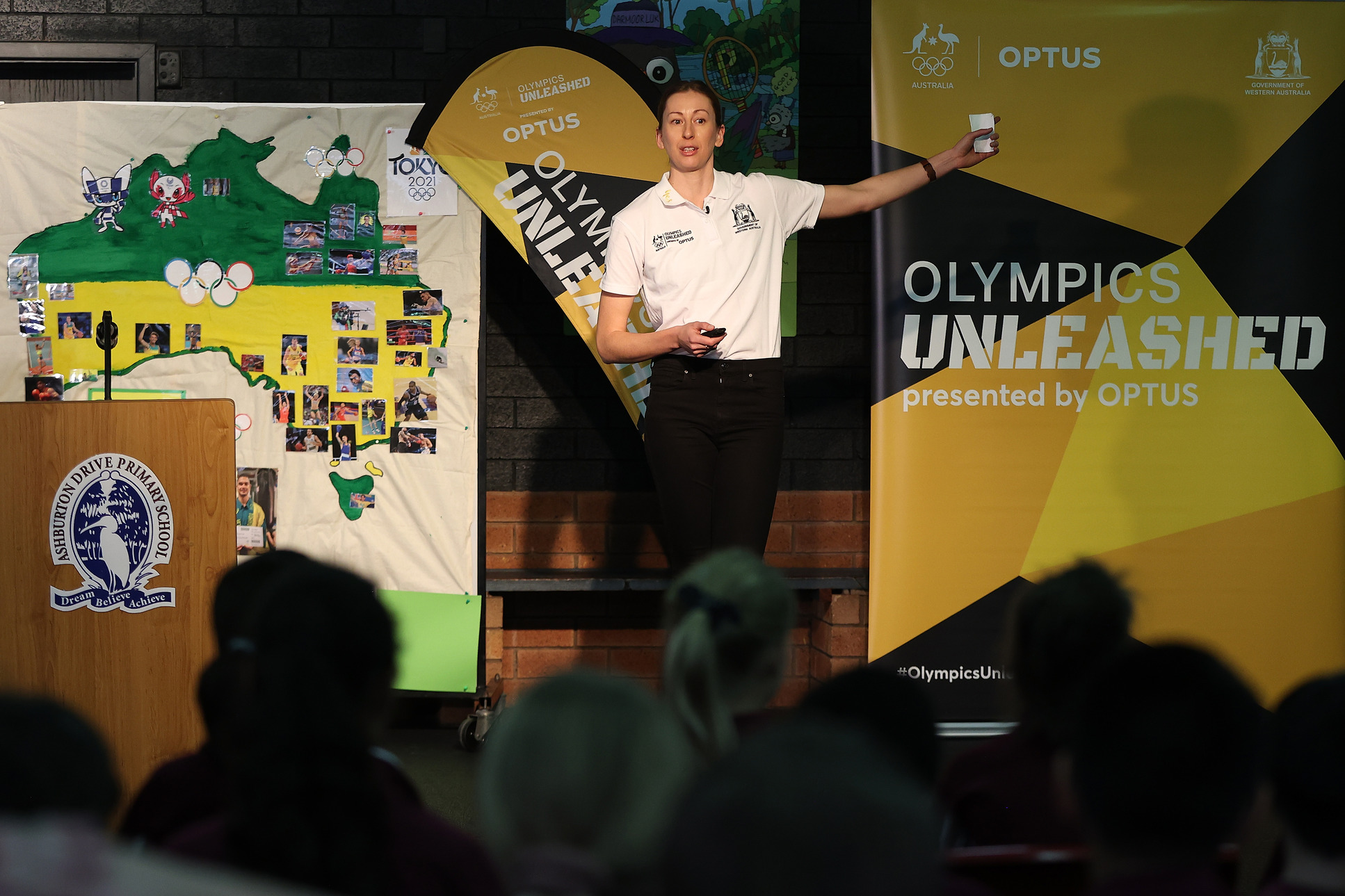Nat Burton at Ashburton Drive PS